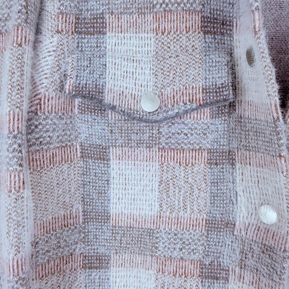 ANTHROPOLOGIE PILCRO ELIZA EYELASH SWEATER COAT JACKET S - Picture 6 of 14